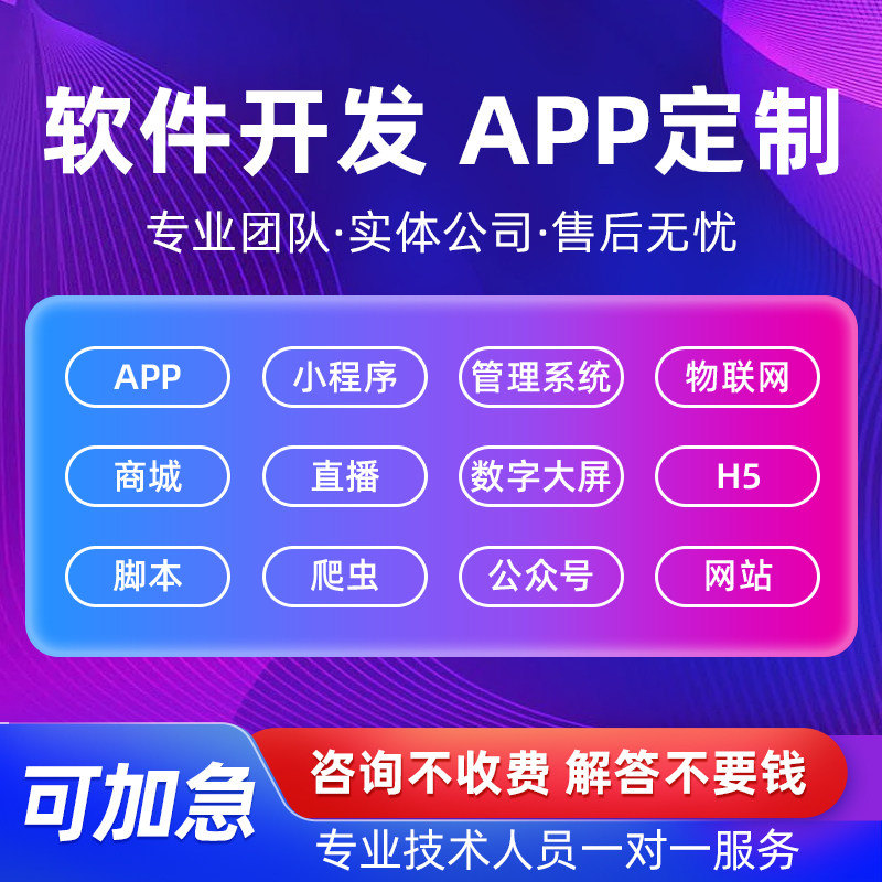 定制软件开发价格